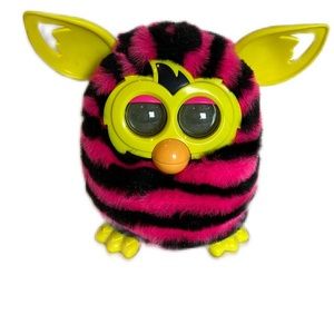 Hasbro Furby 2012 Pink&Black Working Lights and Sound